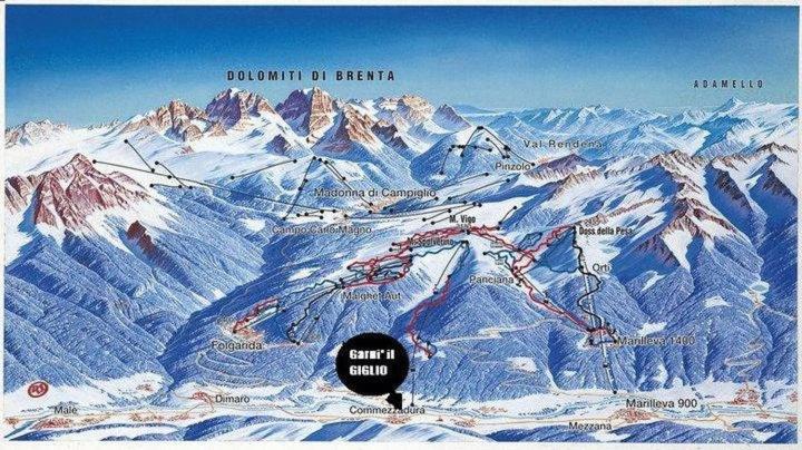 Residence Garni Il Giglio Commezzadura Bagian luar foto